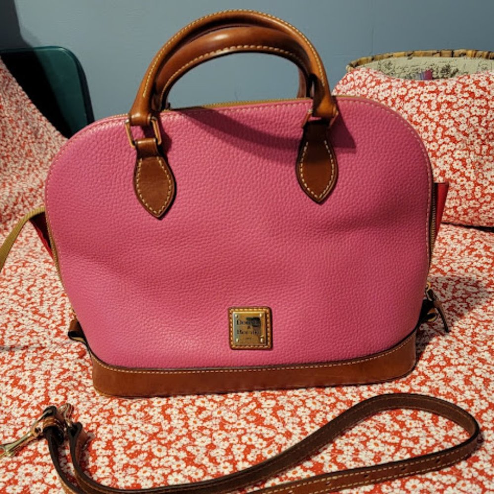 Dooney & Bourke  Fuschia Dome Handbag